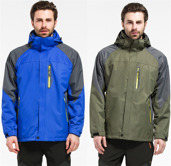 YX撞色拉鏈款兩件套沖鋒衣-寶藍色(圖8) YX撞色拉鏈款兩件套沖鋒衣-寶藍色(圖8)