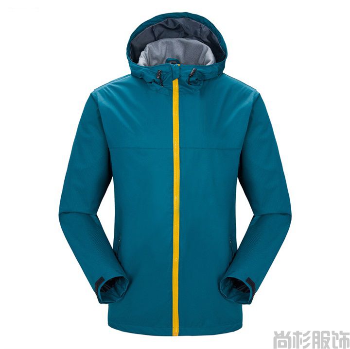 時(shí)尚單層沖鋒衣簡(jiǎn)約設(shè)計(jì)--男大紅(圖7)